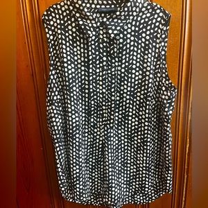 Polka-dot Tommy Hilfiger Sleeveless Blouse